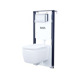 Комплект инсталляции 3 в 1  клавиша смыва, IDDIS, BASBR01i73 BASBR01i73