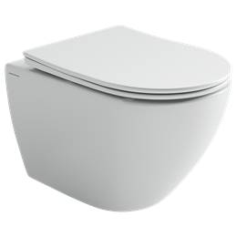 Унитаз подвесной Ceramicanova Mia 52 см торнадо сиденье микролифт крепления белый CN1805T 43044