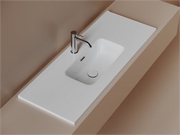 Раковина накладная Compact 1010x395x175, белый, CN7027 CN7027