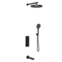 Душевой комплект Inspire VSFW-433TI5MB встраиваемый, термостатический, трехрежимный VSFW-433TI5MB