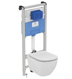 T386801 Промо-комплект (T007901 TESI Подвесной унитаз, T352701 TESI Тонкое сидение и крышка SC, R020467 PROSYS FRAME 120 M Встраиваемая инсталляция) T386801