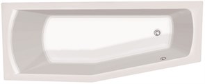 Nika 170*70 L Асимметричная акриловая ванна C-bath (Польша) CBA00402L