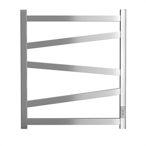 Полотенцесушитель электрический Point Феникс PN15856 П5 500x600, диммер справа, хром PN15856