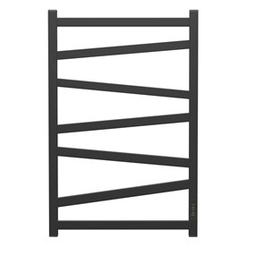 Полотенцесушитель электрический Point Феникс PN15858B П7 500x800, диммер справа, черный PN15858B