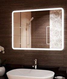 Зеркало Demure LED 800x600 реверсивное крепление ЗЛП2815