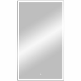 Зеркало Strong Black LED 800х1200 с сенсором алюминиевый профиль ЗЛП508 ЗЛП508