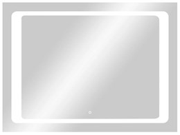 Зеркало Quattro LED 800х600 c сенсором ЗЛП572 ЗЛП572