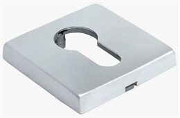 Накладка под евроцилиндр LUX-KH-S5 CSA Цвет - матовый хром LUX-KH-S5 CSA