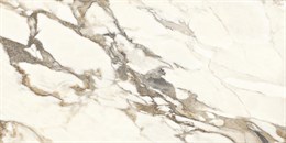 Керамогранит Calacatta Bronze белый 60х120 полированный 127955