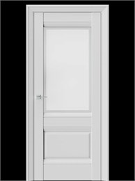 Полотно остекленное PL11F, ст. 1 900х2000 Emlayer Серый WS/DZS/PL11F/ст. 1 Белый Сатинат/900х2000 Emlayer Серый