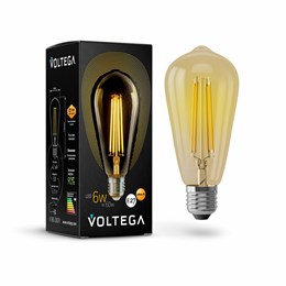 Светодиодная лампа Loft Led ST64 6W 2800K E27 Voltega Loft LED 5526 Voltega 5526