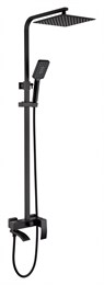 Душевая система Grocenberg GB7007-1 Черный матовый GB7007-1BL