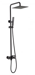 Душевая система Grocenberg GB7090BL Чёрный матовый GB7090BL