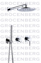 Душевой комплект Grocenberg GB5090CR Хром GB5090CR