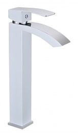 Cмеситель для раковины Grocenberg GB3007 Белый хром GB3007WC