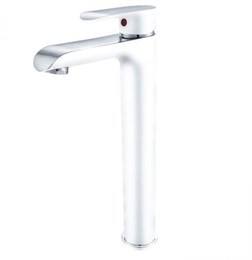 Смеситель для раковины Groсenberg GB3010 Белый хром GB3010WC
