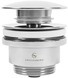Донный клапан Grocenberg GB106 Хром GB106CR