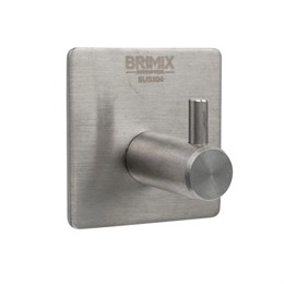 Крючок для ванной BRIMIX 535 одинарный из нержавеющей стали BRIMIX 535
