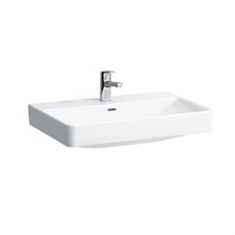 Laufen Pro S Раковина 70х46.5х9.5см., подвесная, 1 отв., с переливом, цвет: белый 8.1096.7.000.104.1