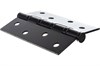 Петля стальная универсальная 4 подшипника Morelli Цвет - чёрный MS 100X70X2.5-4BB BL - фото 107784