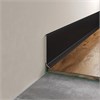 Плинтус алюминиевый LACONISTIQ Adhesive 60мм Черный матовый RAL9005. (60*10*2500мм) 60-21-250 - фото 107817