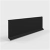 Плинтус алюминиевый LACONISTIQ Adhesive 60мм Черный матовый RAL9005. (60*10*2500мм) 60-21-250 - фото 107823