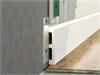 Скрытый плинтус LACONISTIQ REGULAR, под подсветку, без покрытия (80х13х3000мм) 41-100-300 - фото 108015