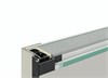 Теневая рейка micro 3М (скрытый наличник) Laconistiq Черный МУАР RAL9005 (краска только на лиц. части), (93*15,7*3000мм) 24-31-300 - фото 108415