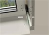 Теневая рейка micro 1М (скрытый наличник) Laconistiq Белый МУАР RAL9005 (краска только на лиц. части), (93*15,7*1000мм) 24-32-100 - фото 108465