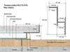 Теневая рейка LACONISTIQ Multilevel (разноуровневая) Черный анодированный (46.3*27.7*3000мм.) под подсветку 25-11-300 - фото 108573