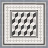 Плитка ELEGANCE BORDER 20x20 (уп. 18 шт, 0,706 м2 ) Staro_С0005791 - фото 110853