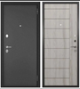 Дверь металлическая Mastino HOME ECO МР 60 Антрацит букле / Ясень ривьера айс Mastino/HOME ECO - фото 111638