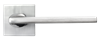 Ручка дверная Morelli "Kaffee" MH-50-S6 SC Цвет - Матовый хром MH-50-S6 SC