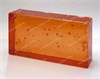 Стеклянный кирпич BUBBLE MELON (240х117х53) ARTIKO_MELON_FIZZ