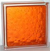 Стеклоблок стандартный окрашенный внутри Савона оранжевый (190х190х80) savona_vn_14