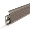 Плинтус с к/к 85 мм 2,2 м "Деконика" 296 Орех серый dec_id_85_111