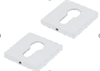 Ключевая накладка под евроцилиндр ADDEN BAU SC SQ-001 WHITE SC SQ-001 WHITE