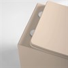 Унитаз подвесной безободковый Piatti VT1-11SMC, ультратонкое soft-close сиденье, капучино матовый VT1-11SMC - фото 12149