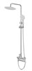 Душевая система BelBagno Unique-VSCM-CRM, излив, верхний душ, лейка, хром Unique-VSCM-CRM