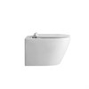 Унитаз подвесной Vito VT1-23 безободковый, ультратонкое soft-close сиденье VT1-23 - фото 12291