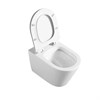 Унитаз подвесной Vito VT1-23 безободковый, ультратонкое soft-close сиденье VT1-23 - фото 12293