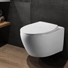 Унитаз подвесной Felice VT1-25 безободковый, ультратонкое soft-close сиденье VT1-25 - фото 12304
