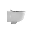 Унитаз подвесной Idea VT1-33 безободковый, цвет белый, ультратонкое soft-close сиденье VT1-33 - фото 12334