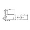 Унитаз-компакт Hope VT2-201, цвет белый, ультратонкое сиденье soft-close, P-trap VT2-201 - фото 12433