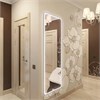 Зеркало Loren ЗЛП430 455х1350 LED подсветка сенсорный выключатель ЗЛП430
