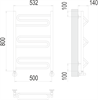 Юпитер П9 500х800 Полотенцесушитель TERMINUS 4670078530448