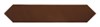 Плитка керамическая настенная 25824 ARROW Coffee 5х25 см Equipe 25824