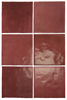 Плитка керамическая настенная 24457 ARTISAN Burgundy 13,2х13,2 см Equipe 24457