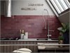 Плитка керамическая настенная 24467 ARTISAN Burgundy 6,5х20 см ( коробка 38 шт.) Equipe 24467