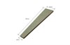 Гранит керамический 32453 BAMBOO Antracita 5,6х22,4 см Equipe 32453